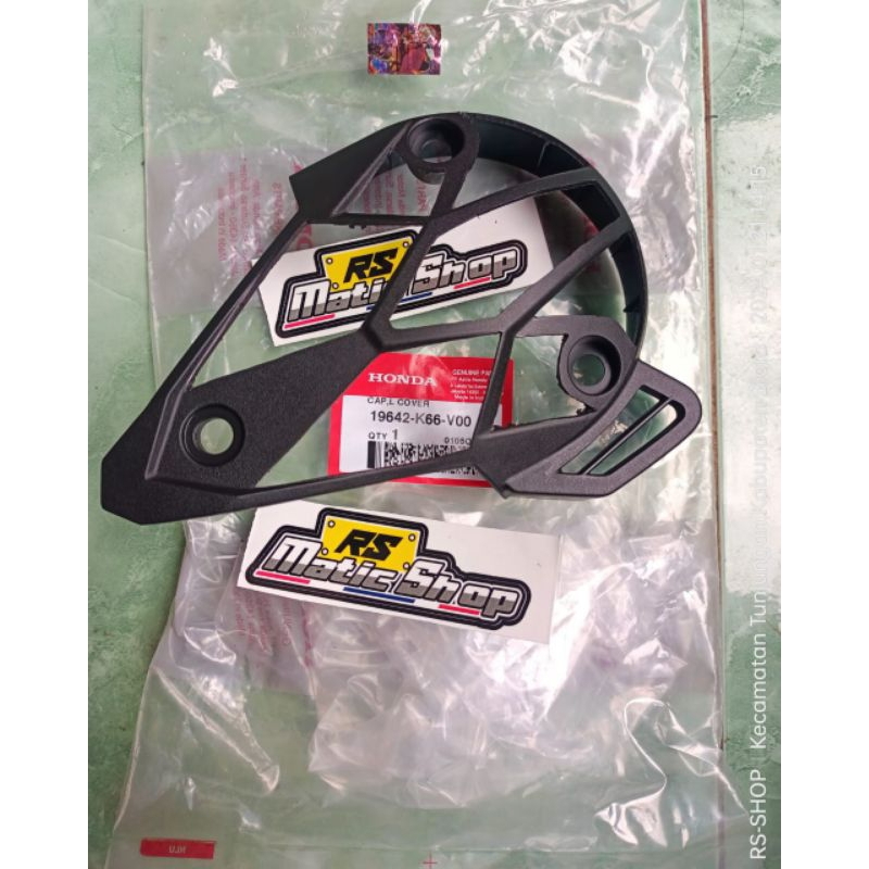 CAP L COVER TUTUP BAK CVT NEW VARIO 125/150 LED 2018-2021 ORIGINAL CUSTOM COAK