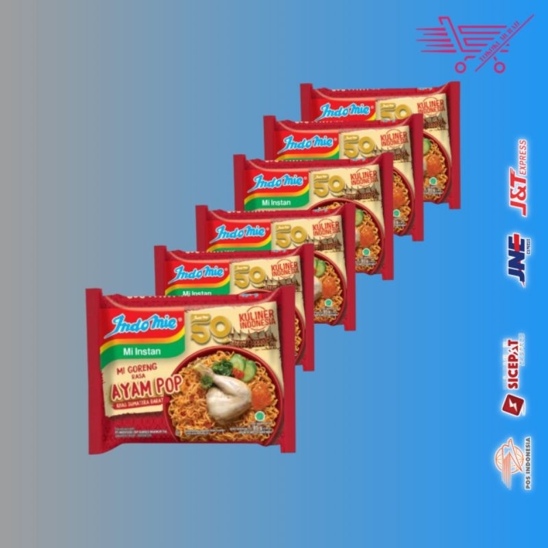

MURAH: INDOMIE GORENG RASA POP AYAM KHAS SUMATRA 5 BUNDKUS