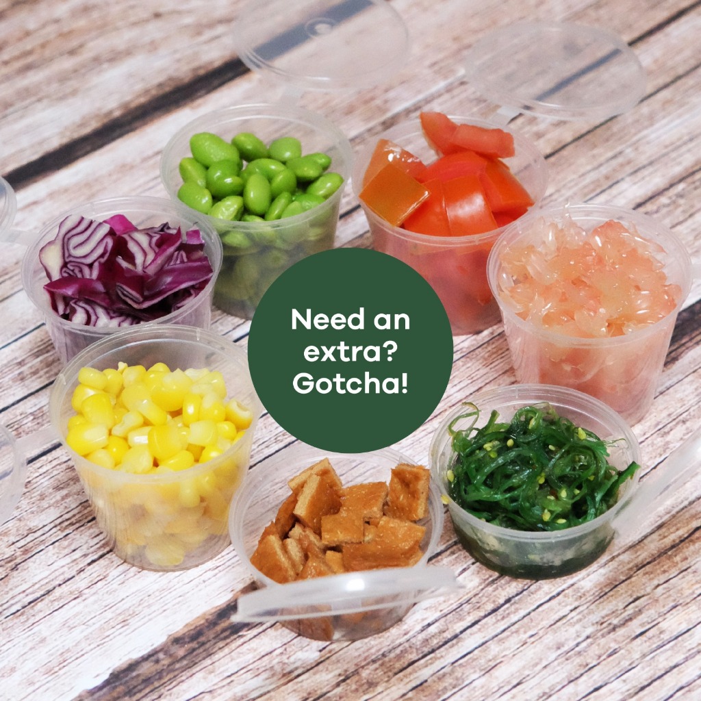 

Extra Toppings - Salam Salads / Salad Buah / Salad Sayur