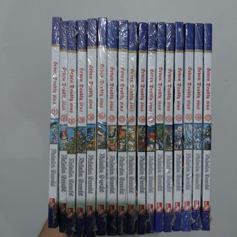 Komik Seven Deadly Sins Segel 7 8 9 10 11 12 13 15 16 30 31 32 33 34 35 36 37