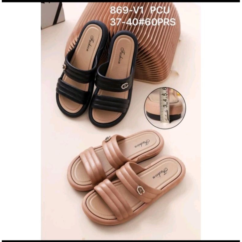 toko ZAS Collection//sandal cewek terbaru//sandal cewek model karet//sandal cewek kekinian