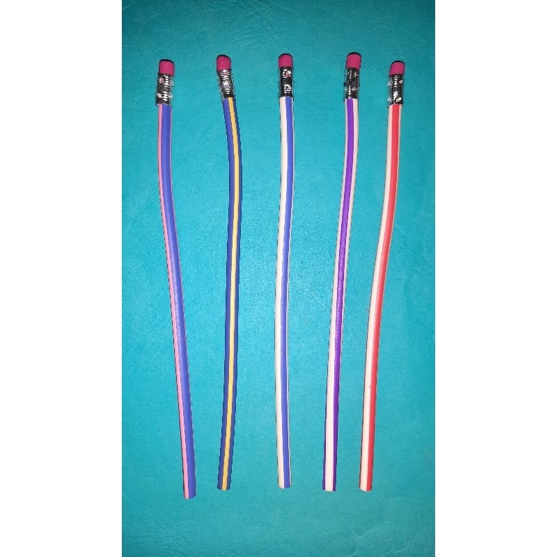 

Pensil Karet Elastis Lentur / Pensil Tekuk / Pensil Gulung Fleksibel Unik