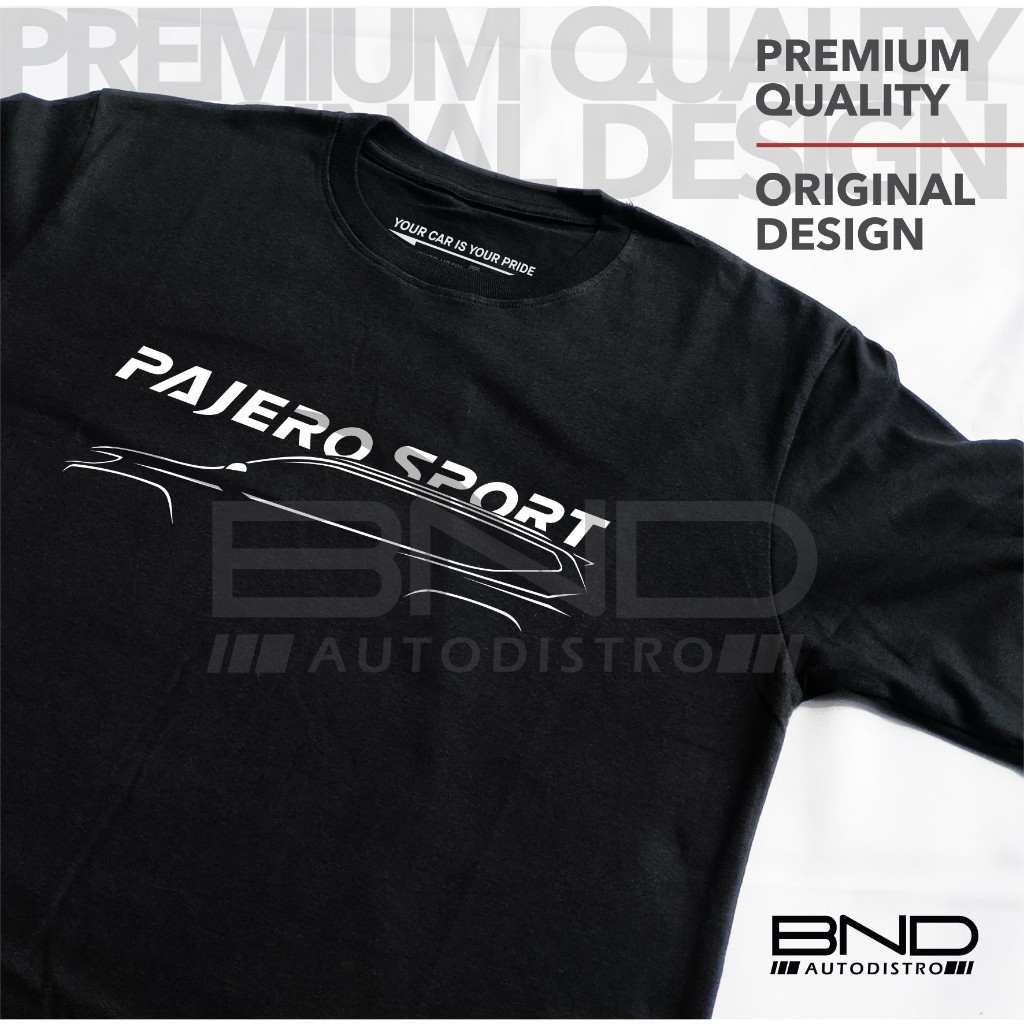 Kaos Mitsubishi Pajero Sport SIDE - T-Shirt Pajero Sport Kaos Pajero