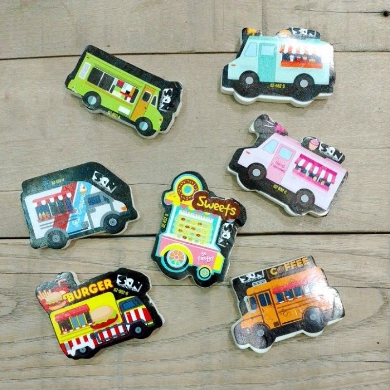 

Penghapus Lucu Unik Gemas Kendaraan Vehicles