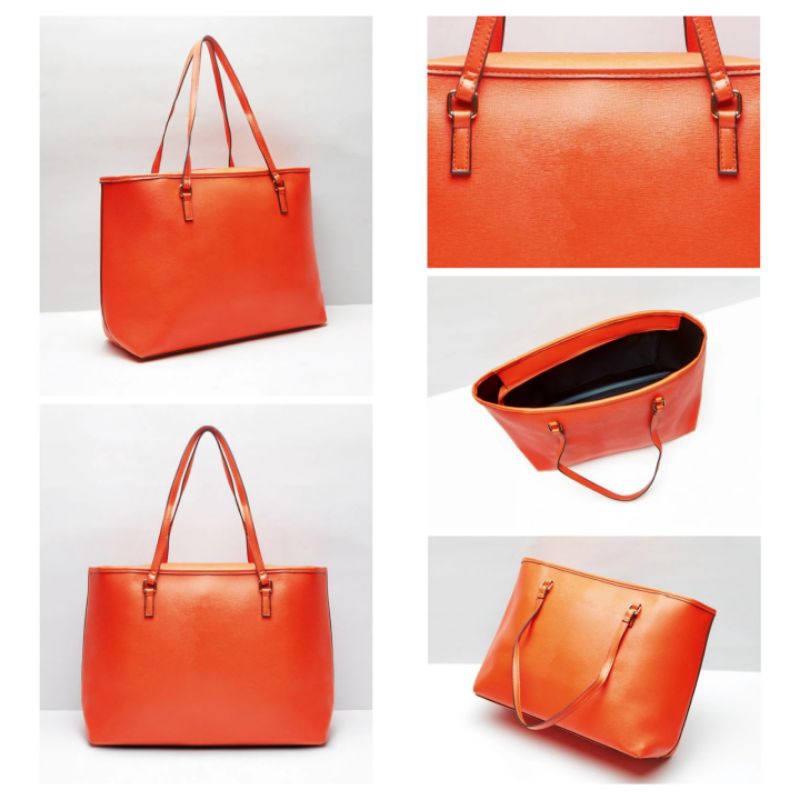 TAS TOTE BAG ORANGE SOPHIE MARTIN PARIS