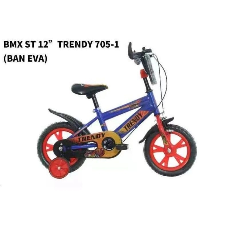 Sepeda BMX 12 inch Laki Morison Centrum Trendy 705-1