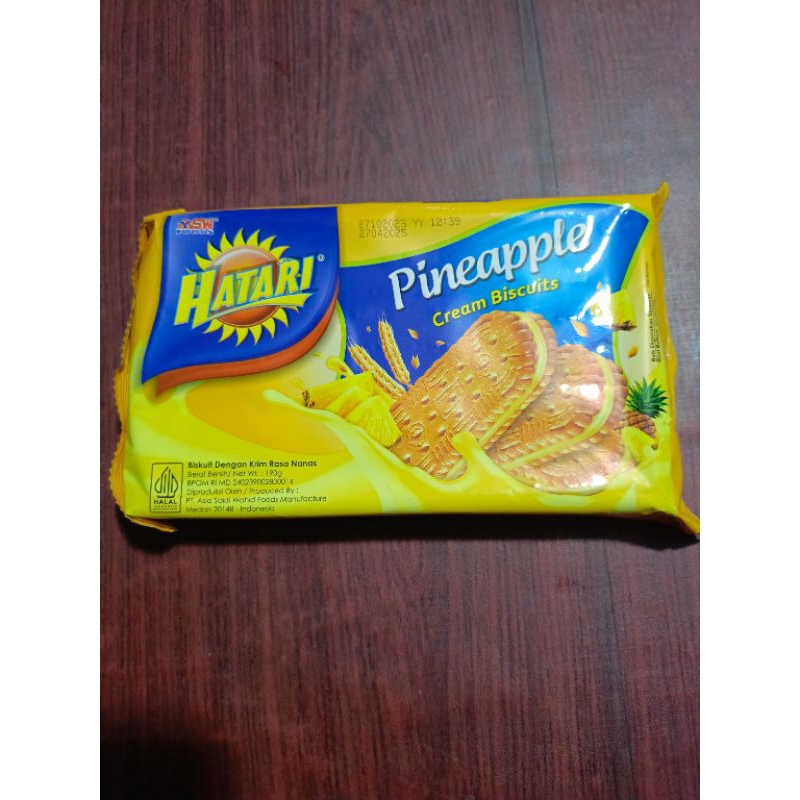 

Hatari cream biscuits 190g roti biskuit kue biskuit roti