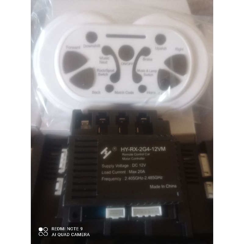Remot Reciver HY-RX-2G4-12VM 12V Mobil mainan aki