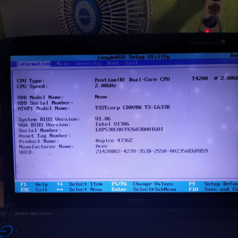 Motherboard Mainboard Mobo Mesin Normal Laptop Acer Aspire 4736