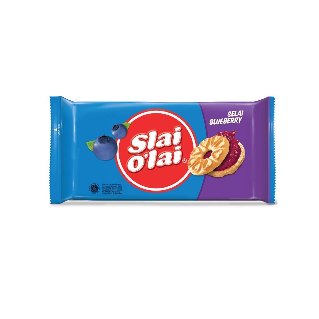 

Snack/BISKUIT SLAI O'LAI BLUEBERRY 192 GRAM