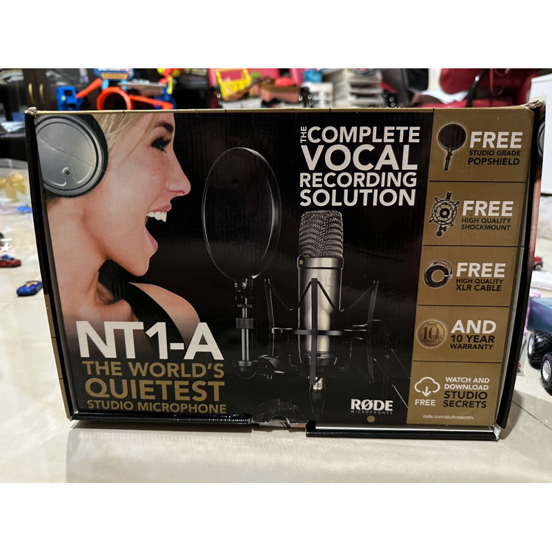 Mic Condenser rode NT 1-A, preloved