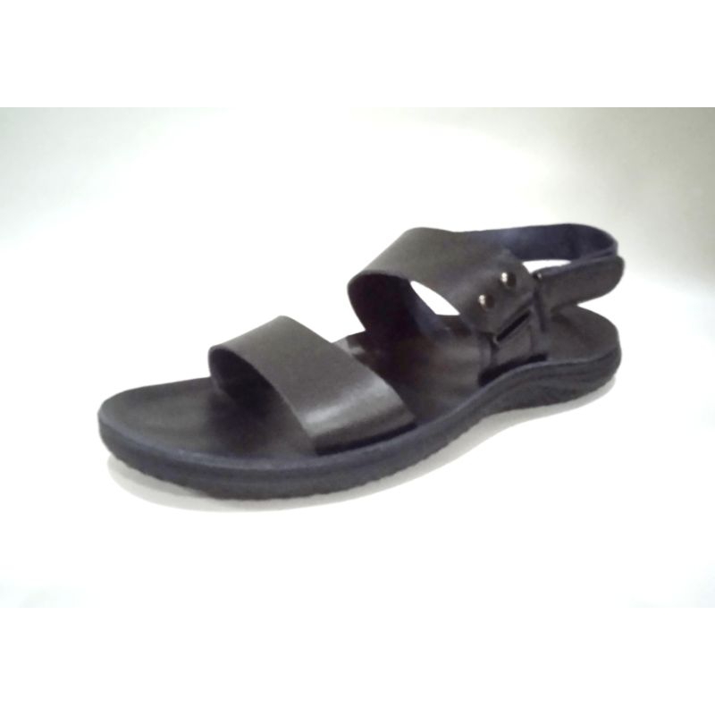DELCOSTA Sandal Tali Gunung Pria Full Kulit Asli