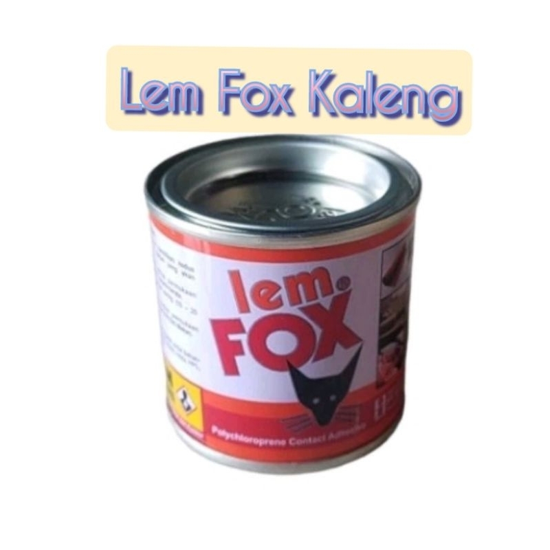 

Lem Fox Kaleng 70 gr & Lem Fox Putih PVAc 150 gr