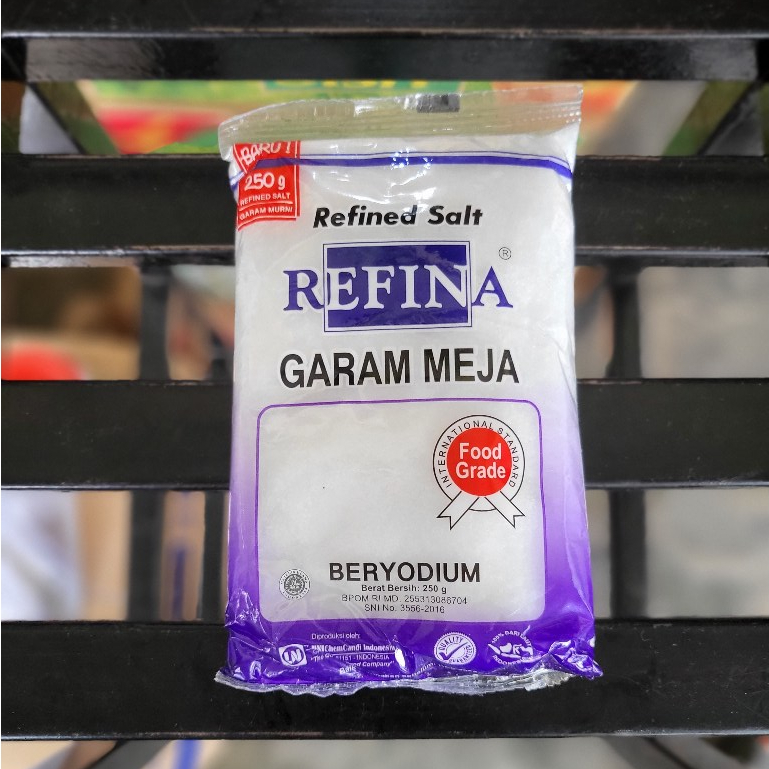 

Garam Meja Yodium Refina 250 gr