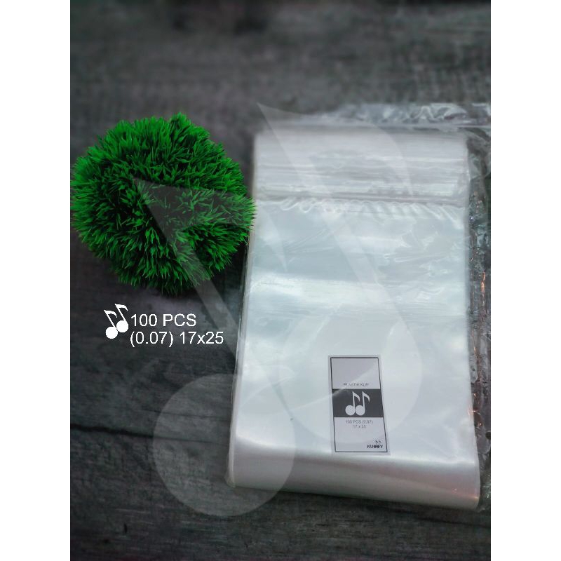 Plastik Klip 17x25 (70 mikron - 100 pcs)