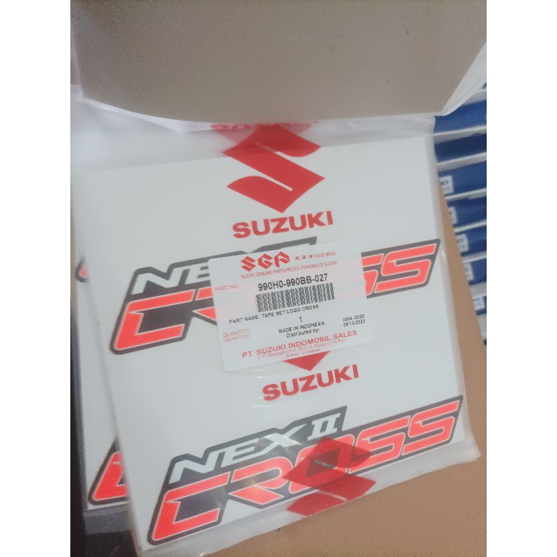 stiker Suzuki nex 2 fi original SGP