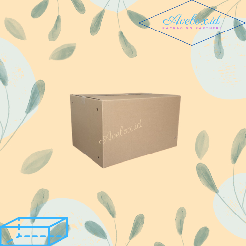 

[MINIMAL PEMBELIAN 5PCS] Kardus CFlute Tebal Ukuran 50x50x50 CM / Dus Besar / Box / Kardus Besar
