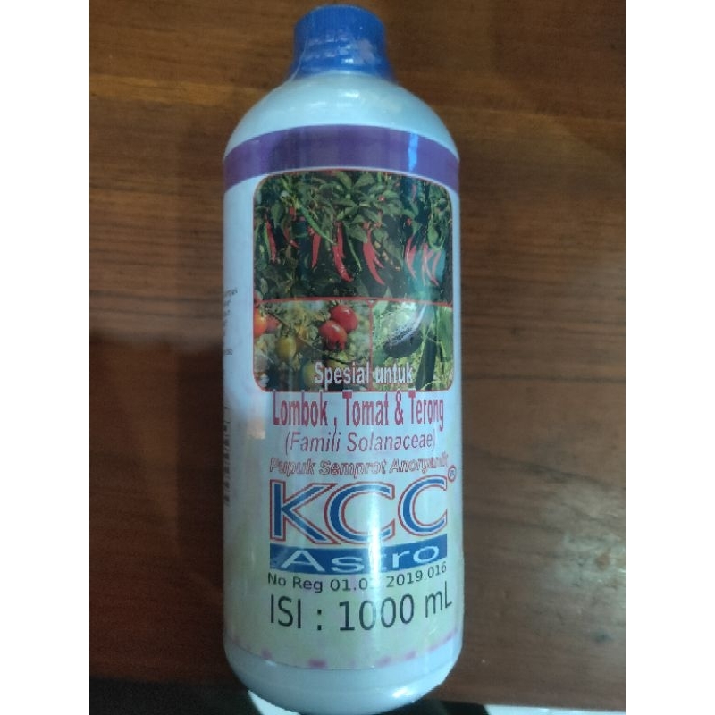 obat pertanian pupuk KCC ASTRO buat cabai ,terong, dll 1L