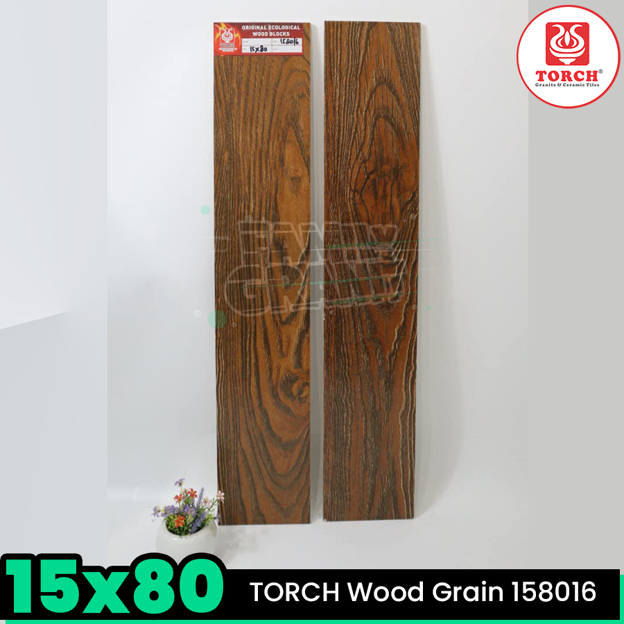 GRANIT 15x80 MOTIF KAYU TORCH 158016 MATTE LANTAI DINDING GRADE KW1