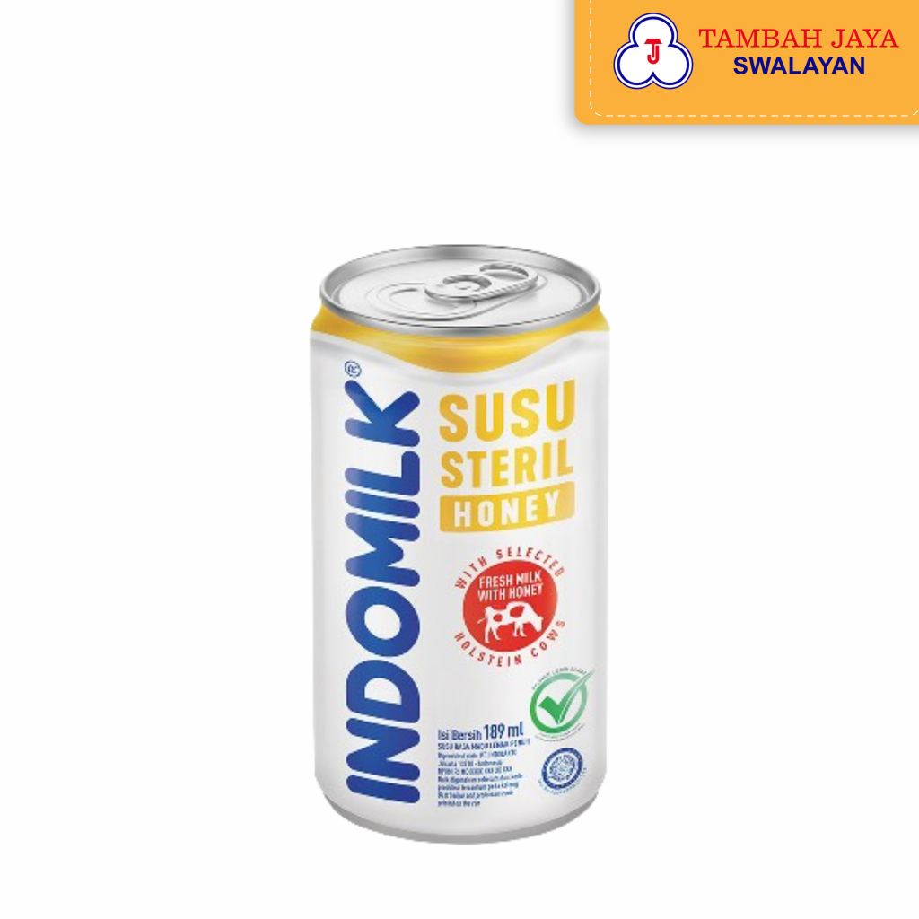 

Indomilk Susu Steril Honey Kaleng 189ml