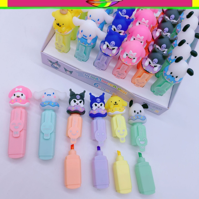

STABILLO HIGHLIGHTER SANRIO | STABILO LUCU | HL SANRIO | HIGHLIGHTER | STABILLO | PULPEN WARNA | SPIDOL WARNA | KUROMI | MELODY | CINAMORROL | POCACO | POMPOMPURIN | KMK