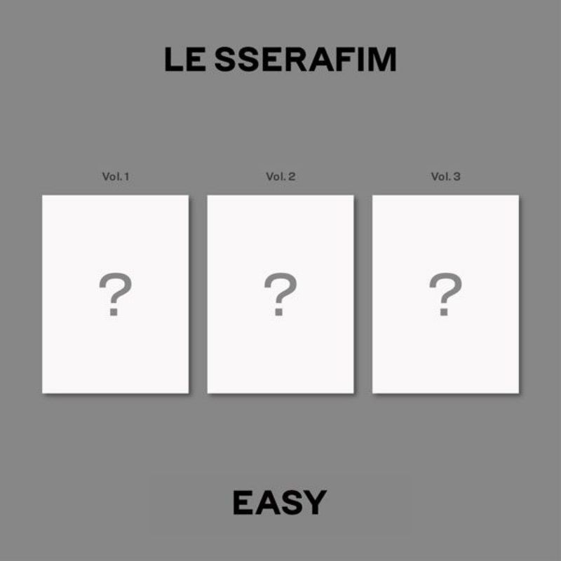 [PO] LE SSERAFIM - 3rd Mini Album [EASY] / ALBUM LE SSERAFIM EASY
