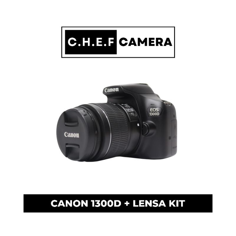 CANON 1300D + LENSA KIT