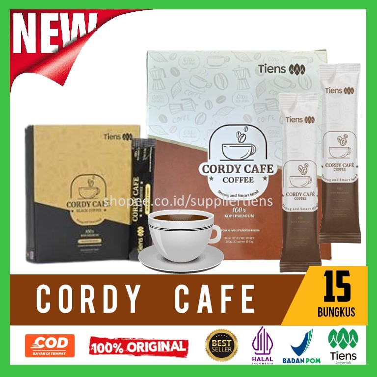 

CORDY CAFE Kopi Sehat Ku4t Nikmat 100% Original Product Tiens Tianshi