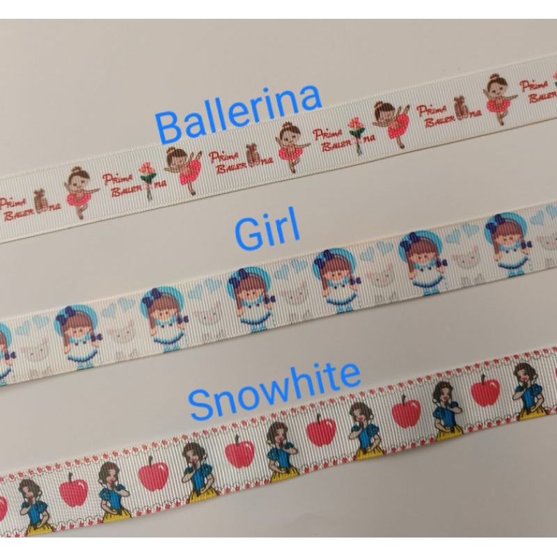 

Pita Grosgrain 2,2cm Ballerina - Girl - Snowhite