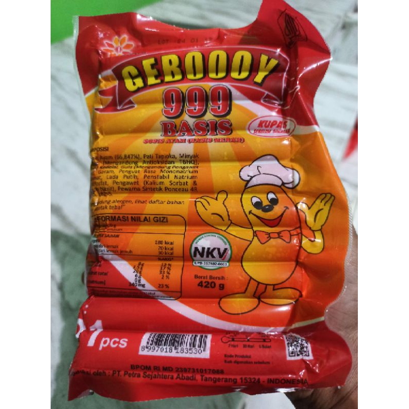 

sosis ayam geboy
