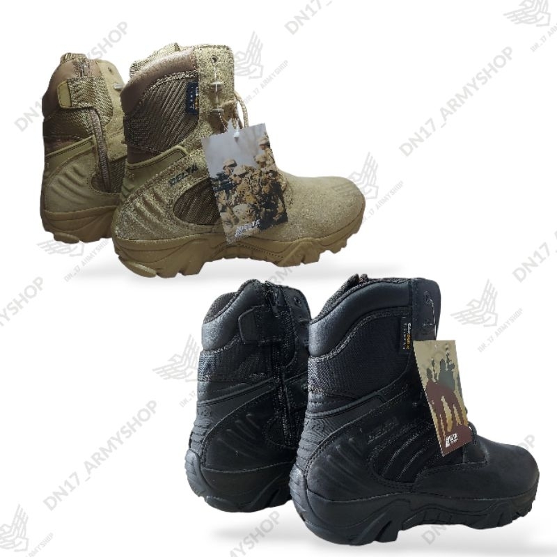 Sepatu PDL/Lapangan Delta Gurun, Hitam Original