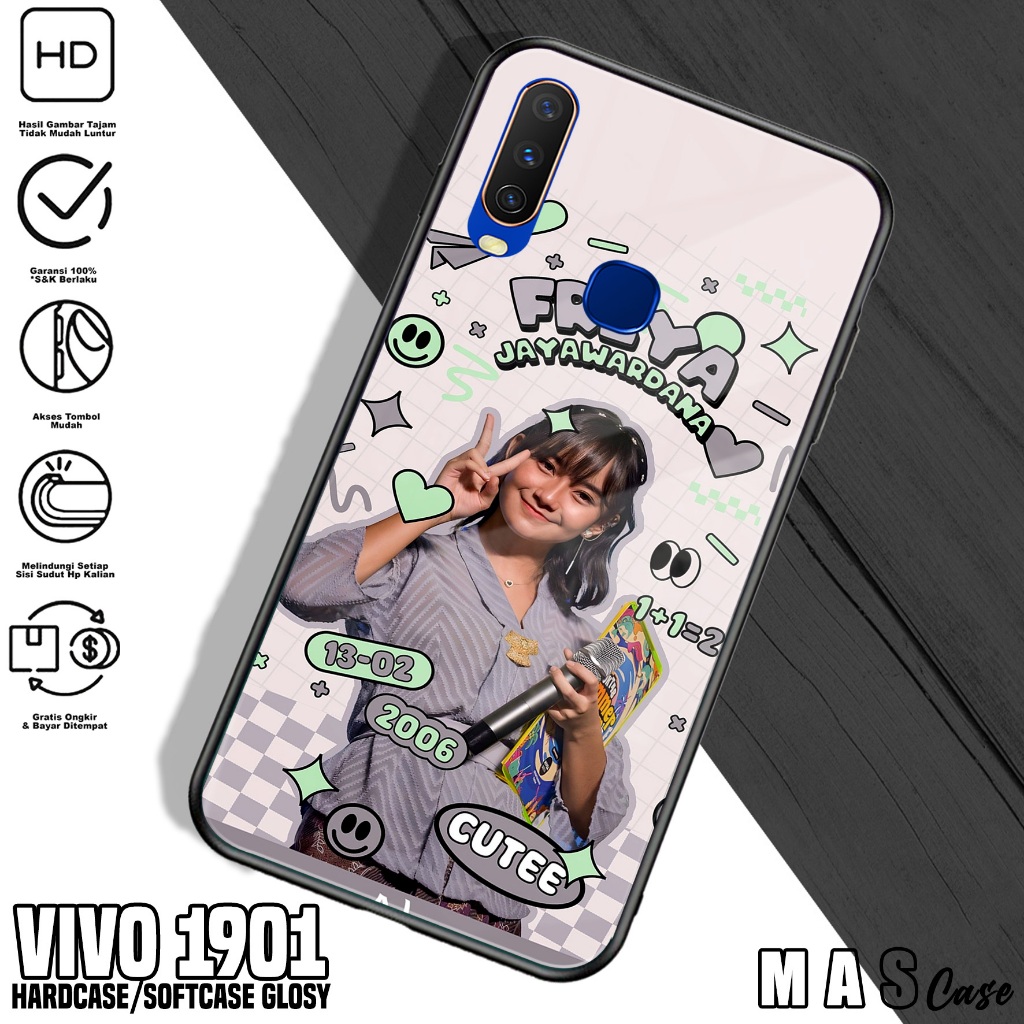 Case VIVO 1901 - Casing Hp VIVO 1901 ( JKT ) Silikon Hp VIVO 1901 - Softcase Glass Kaca VIVO 1901 - 