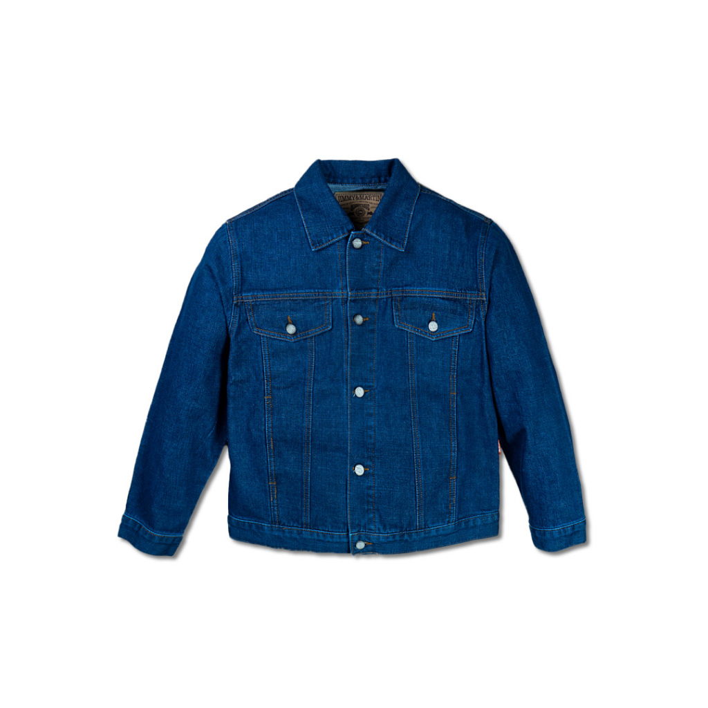 Jimmy and Martin - Blue Denim Basic Jacket - 2590