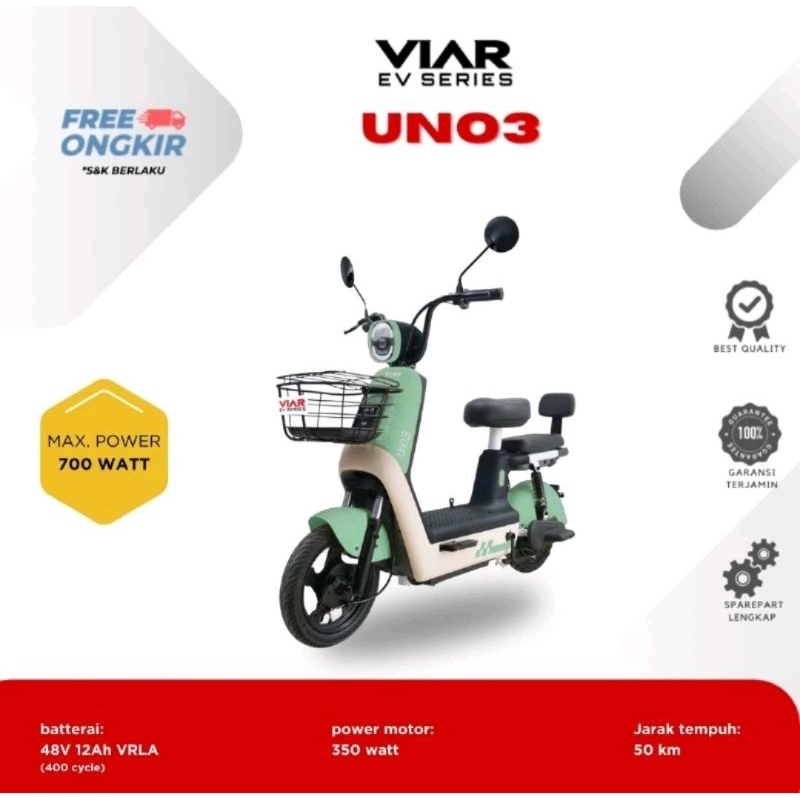 Sepeda Listrik Viar UNO3 NEW