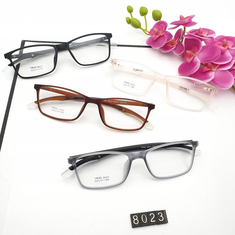 Frame Ares Kacamata Pria Wanita Sporty Elock Persegi TR90 Lentur Ringan PEL8023 by Tokogadang