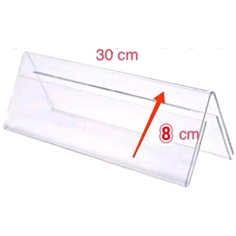 

Papan nama meja uk 8x30x5cm tebal 2mm
