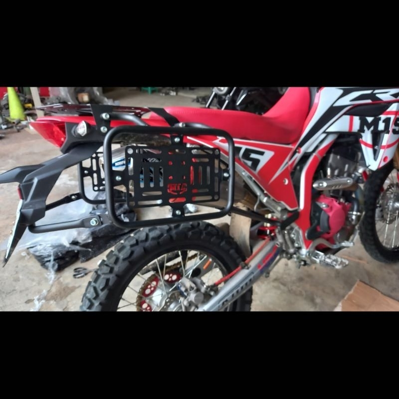 Side Rack Rak Samping Posisi Maju Mundur M15 New CRF 250 250L 2023up