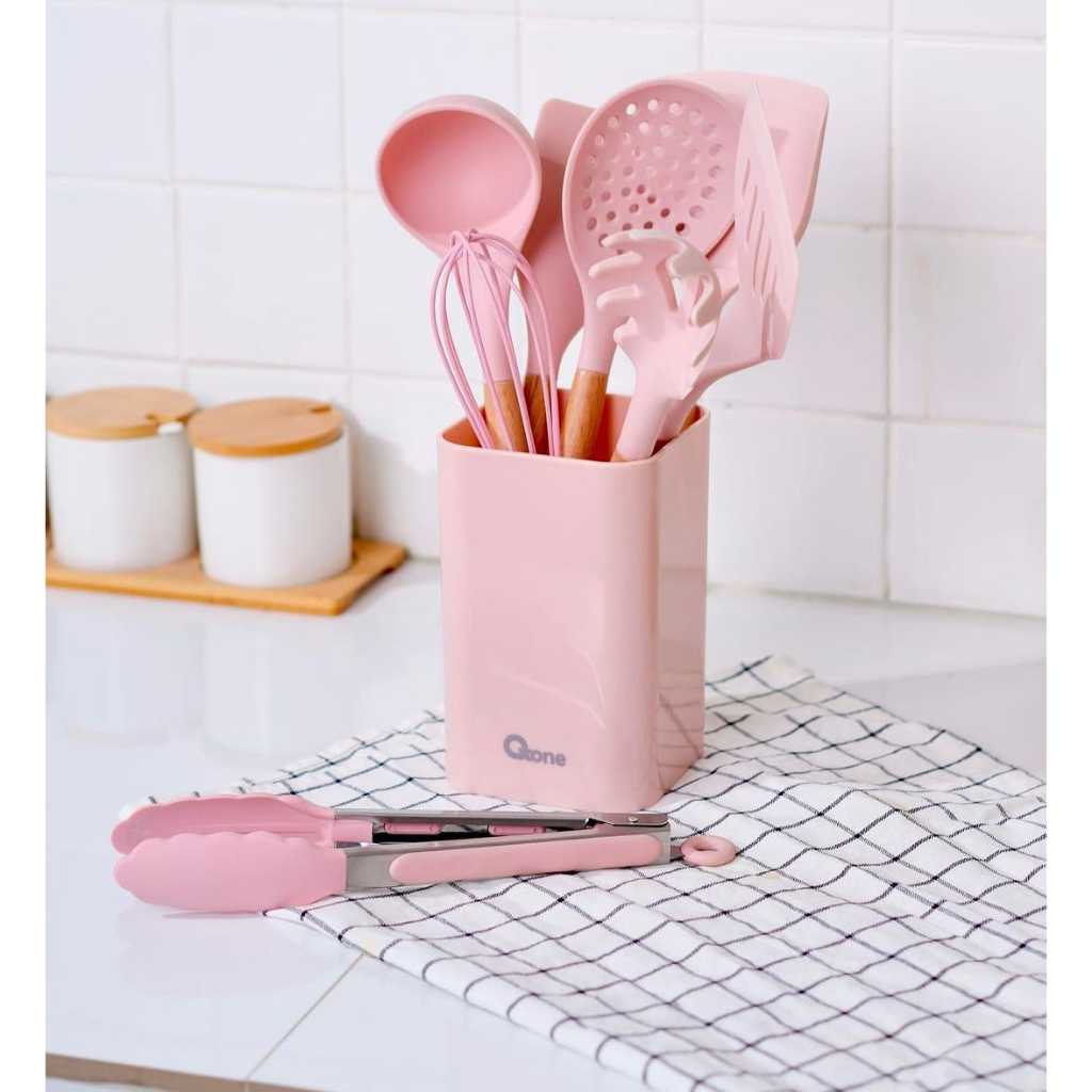 OXONE OX958 Kitchen Tools 9Pcs Silicone BPA Free Spatula set