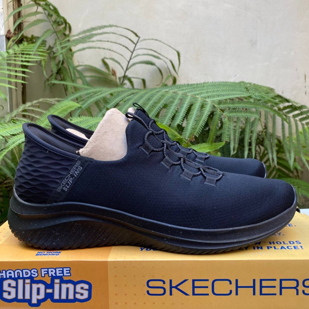 2 VARIASI WARNA ONLY 45,5 SEPATU SKECHERS PRIA SKECHERS ULTRAFLEX 3.0 RIGHT AWAY 232452 FULLBLACK & 