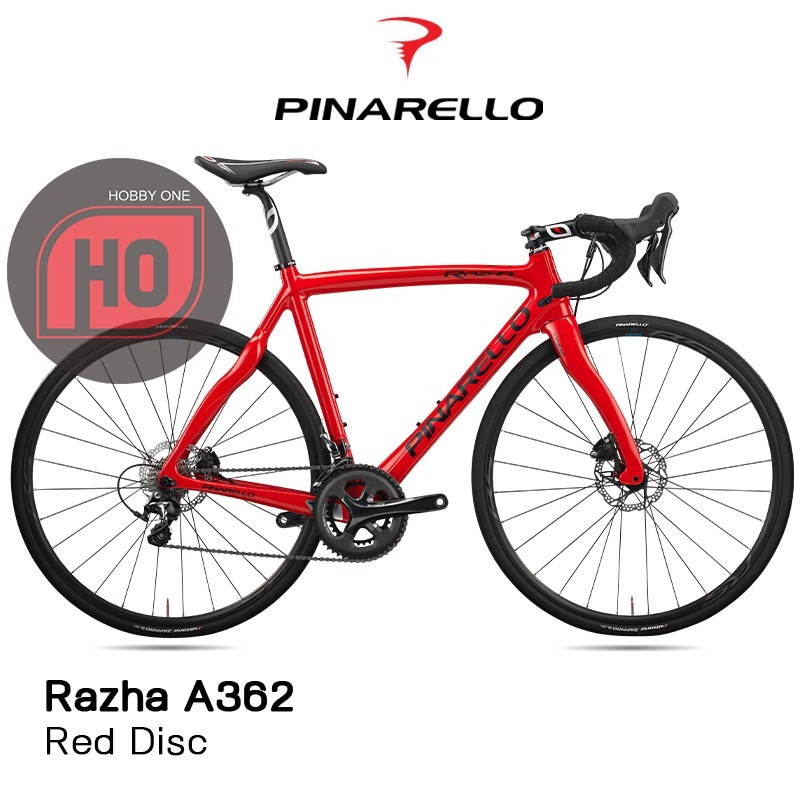 PINARELLO RAZHA CARBON T2 DISC A362 RED - Road Bike