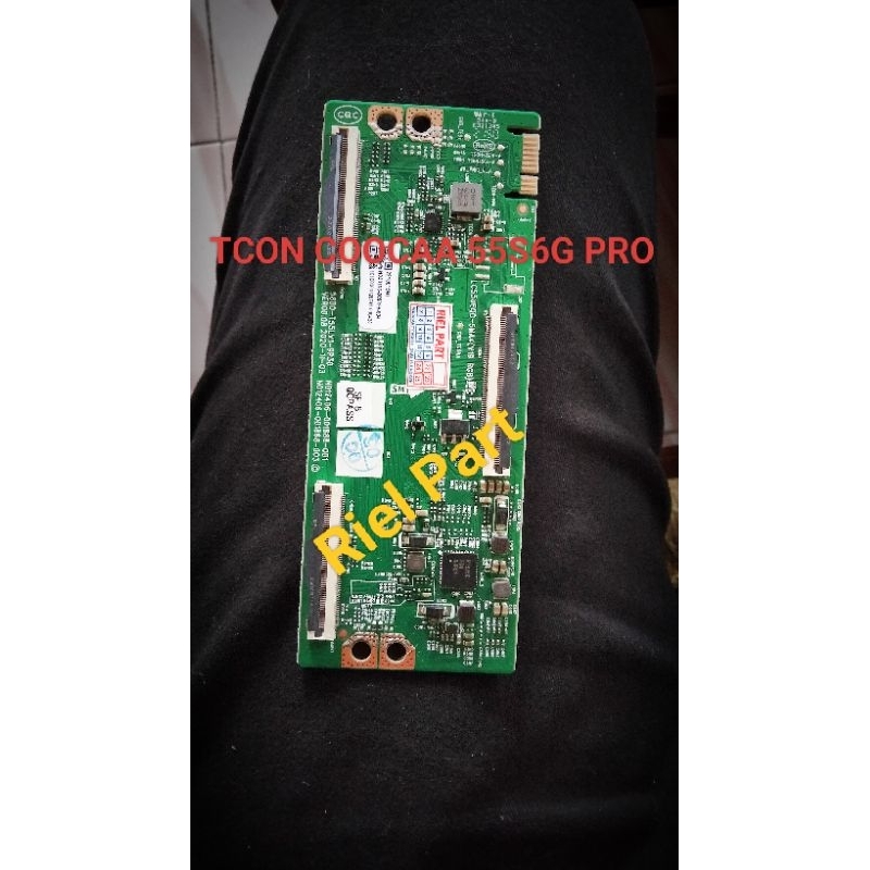 TCON - TICON - TIKON LOGIC BOARD TV LED SMART COOCAA 55S6G PRO MAX - 55S