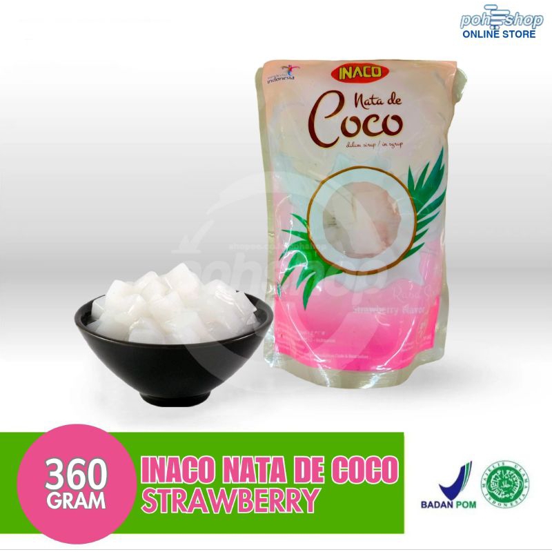 

Inaco Nata De Coco Strawberry 360gr