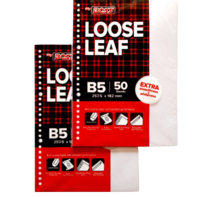 

BIG BOSS LOOSE LEAF B5 26 x 18.2 Cm GARIS - KERTAS ISI BINDER