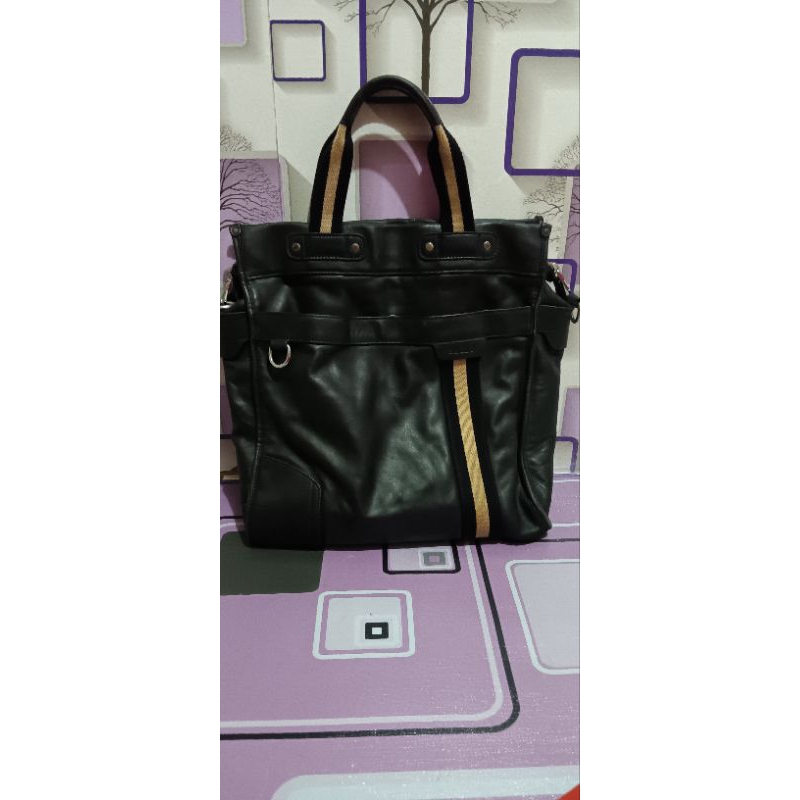 preloved tas kulit asli wanita atau pria