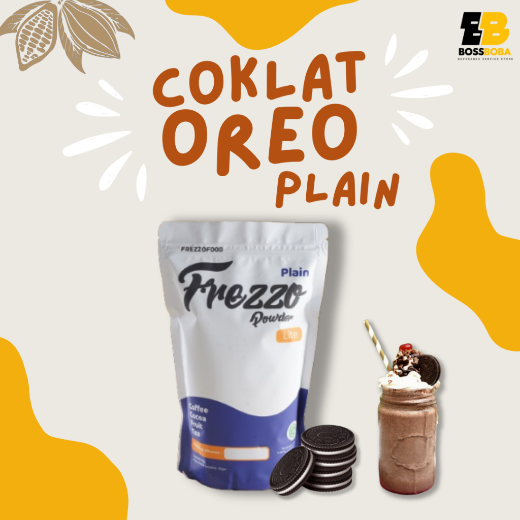 

Bubuk Minuman Rasa Coklat Rodreo Plain Frezzo Powder Lite 500Gr/Minuman Kekinian Murah/Bossboba