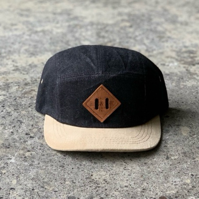 The New Cap “TNC” 5 Panel Denim / Khaki