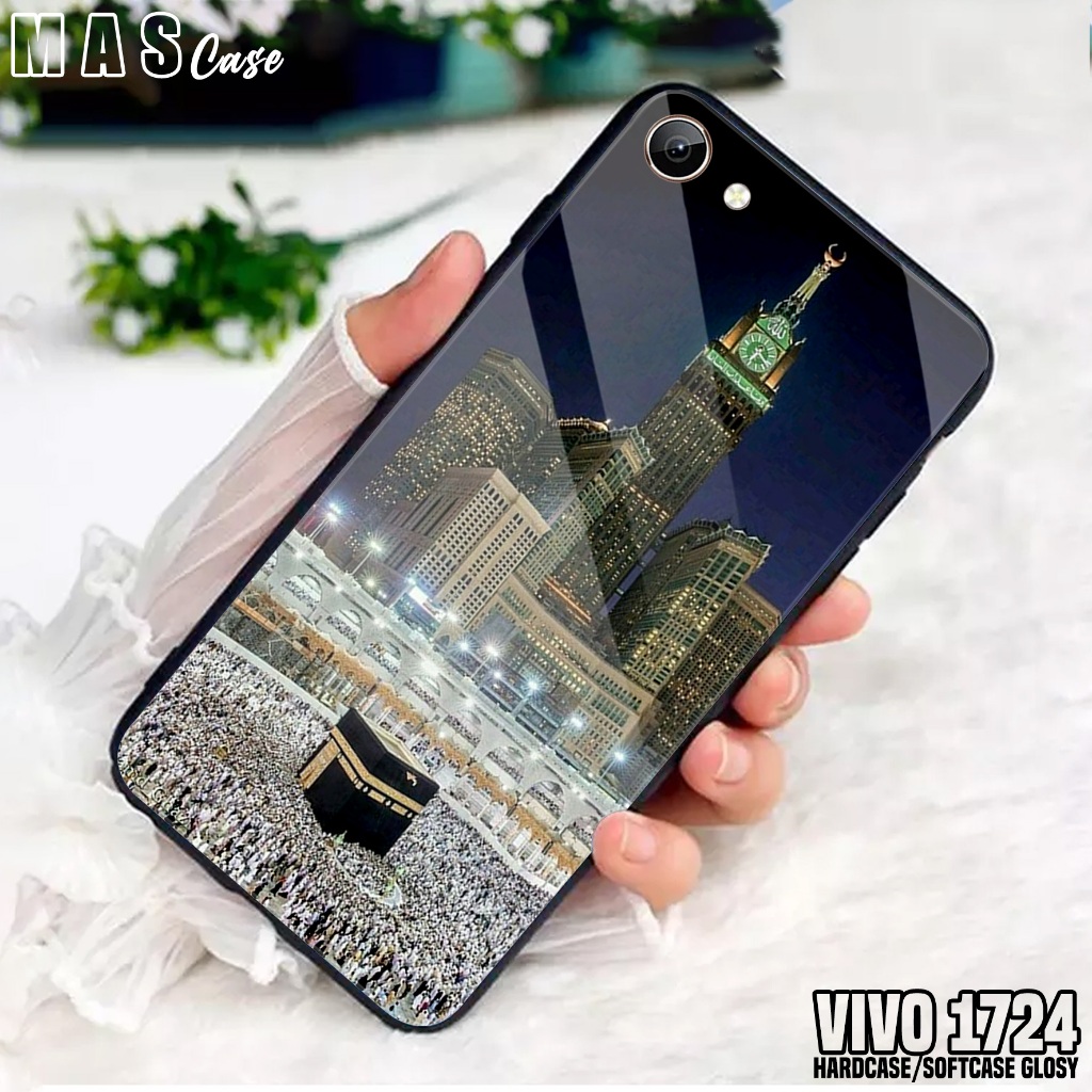 Case VIVO 1724 - Casing Hp VIVO 1724 ( ISLMC ) Silikon Hp VIVO 1724 - Softcase Glass Kaca - Kondom H