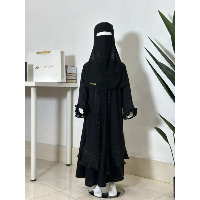 ABAYA ANAK | Abaya kids 1-12th | Abayasaja|abaya remaja| abaya Arab | Abaya Fursan| susyhijab