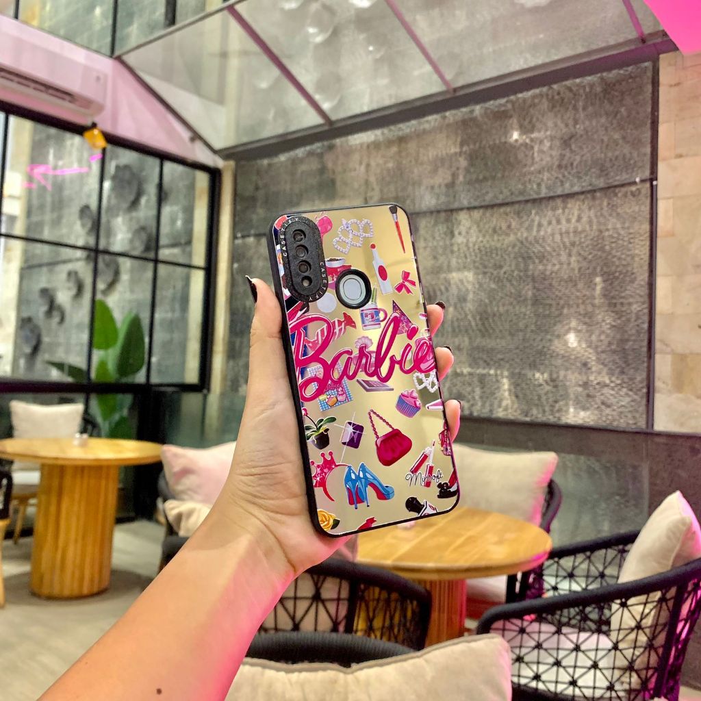 NEW CASE FOR INFINIX CASETIFY BARBIE MIRROR FASHION Smart 7 Hot 30 30i 30 Play Note 30 Pro