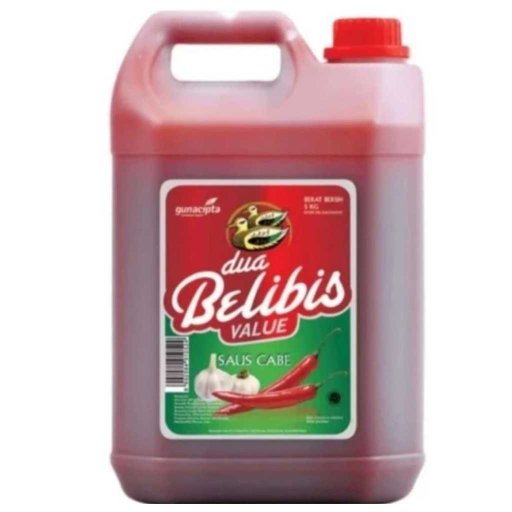 

Dua Belibis Value Saus Sambal / Saus Cabe 5 kg